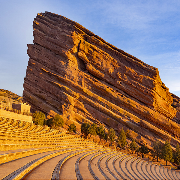 Rock structure in Colorado close to Denver